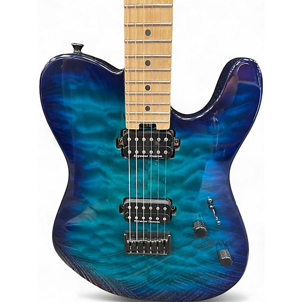 Used Charvel Pro Mod San Dimas HH HT Chlorine Burst Solid Body Electric Guitar