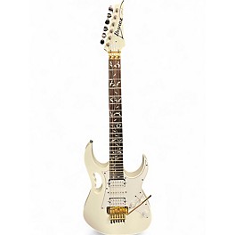 Used Ibanez JEMJR White Solid Body Electric Guitar
