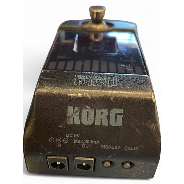 Used KORG PB01 Pitchblack Chromatic Tuner Pedal