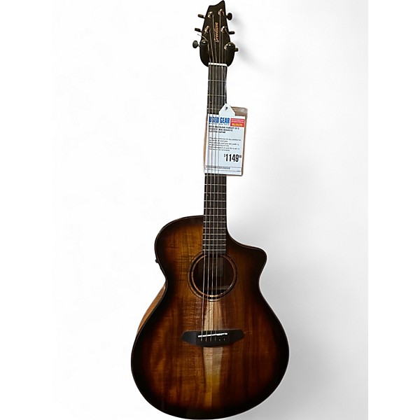 Used Breedlove PURSUIT EX S CONCERT KOA Acoustic Electric Guitar