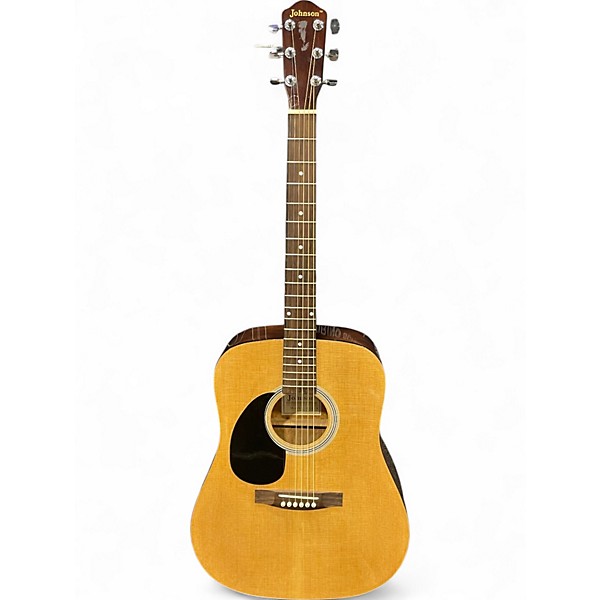 Used Johnson JG624N Natural Acoustic Guitar,New Products : American Fashion Style Bags On Sale
