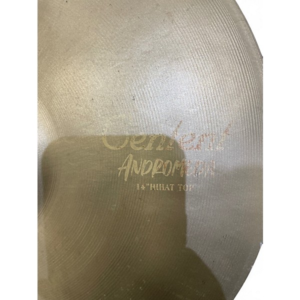 Used Centent Cymbals 14in Andromeda Hi Hat Top Cymbal
