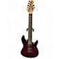 Used Sterling by Music Man JASON RICHARDSON 7 STRING RED BURL Solid Body Electric Guitar thumbnail