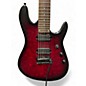 Used Sterling by Music Man JASON RICHARDSON 7 STRING RED BURL Solid Body Electric Guitar