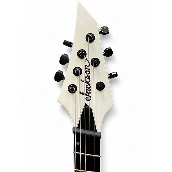 Used Jackson Pro Series Dinky DK Modern HT6 MS Snow White Solid Body Electric Guitar