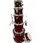 Used Gretsch Drums 6 Piece Catalina Maple Wine Red Drum Kit
