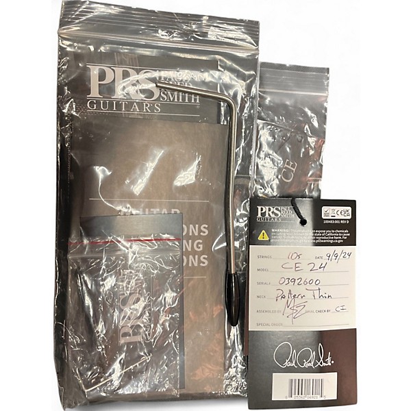 Used PRS CE24 Faded Grey Solid Body Electric Guitar