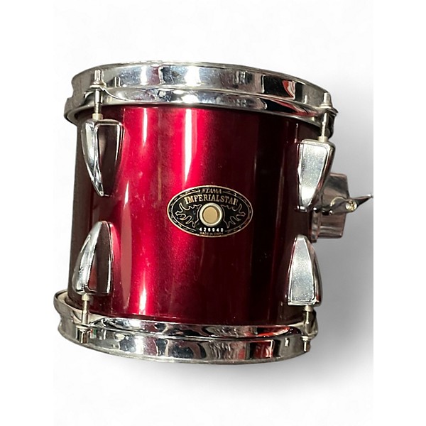 Used TAMA 6 Piece Imperialstar Flat Red Drum Kit