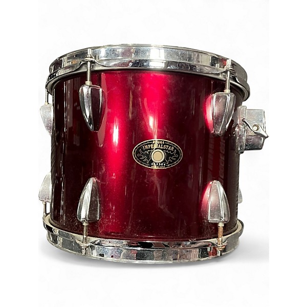 Used TAMA 6 Piece Imperialstar Flat Red Drum Kit