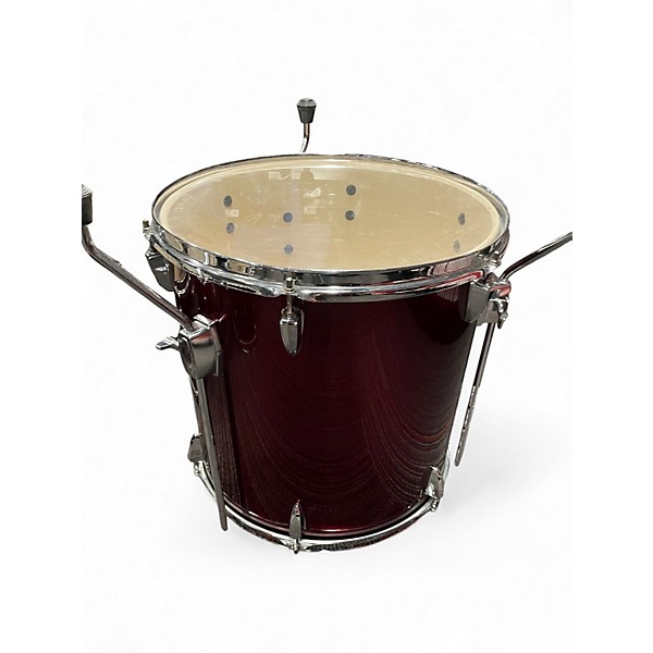 Used TAMA 6 Piece Imperialstar Flat Red Drum Kit