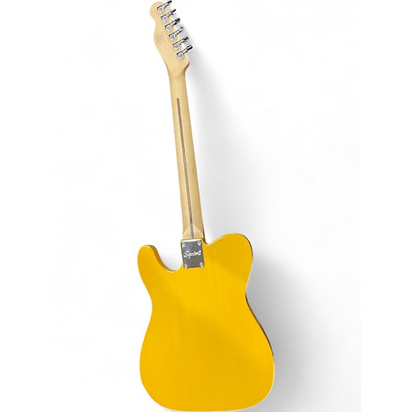 Used Squier Sonic Telecaster Butterscotch Blonde Solid Body Electric Guitar