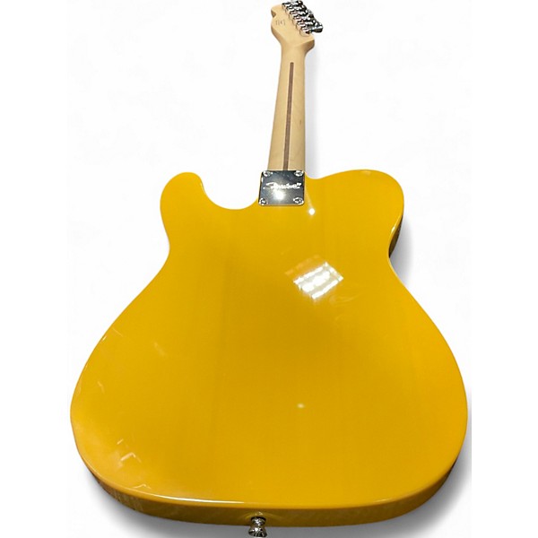 Used Squier Sonic Telecaster Butterscotch Blonde Solid Body Electric Guitar