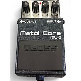 Used BOSS ML2 Metal Core Distortion Effect Pedal