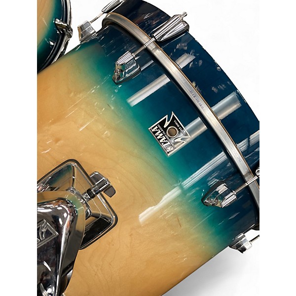 Used TAMA 5 Piece SUPERSTAR CLASSIC Sapphire Fade Lacebark Pine Drum Kit
