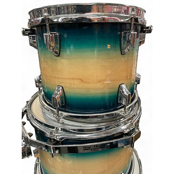 Used TAMA 5 Piece SUPERSTAR CLASSIC Sapphire Fade Lacebark Pine Drum Kit