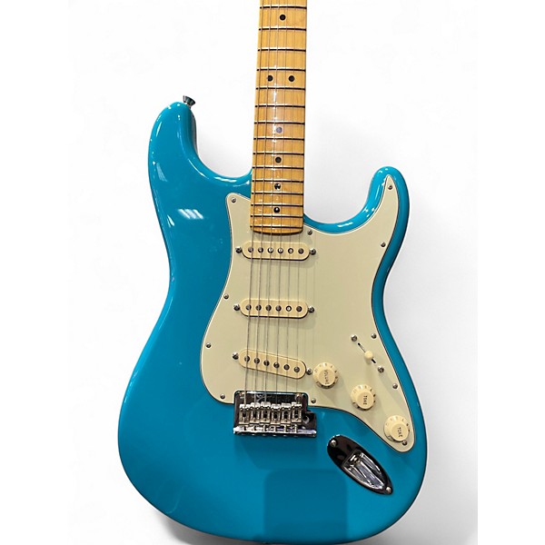 Used Fender American Professional II Stratocaster MIAMI BLUE Solid Body Electric Guitar