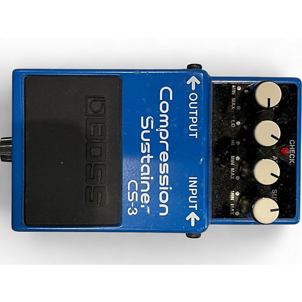 Used BOSS CS3 Compressor Sustainer Effect Pedal