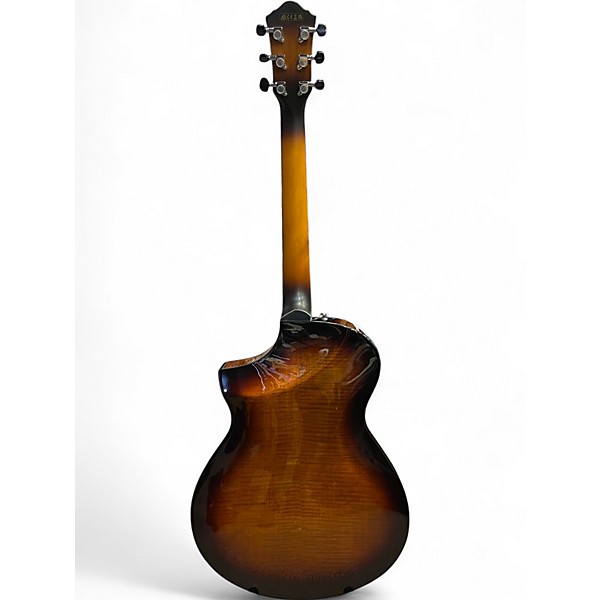 Used Ibanez AEWC400 Amber Sunburst Acoustic Electric Guitar