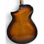 Used Ibanez AEWC400 Amber Sunburst Acoustic Electric Guitar