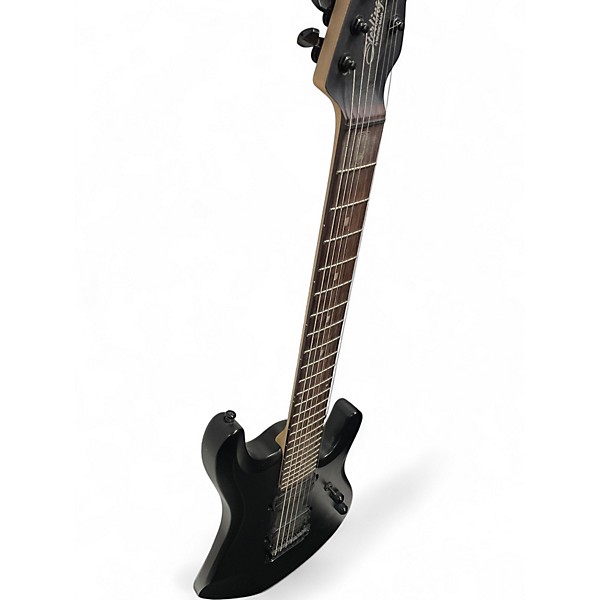 Used Sterling by Music Man John Petrucci JP157 7 String Black Solid Body Electric Guitar