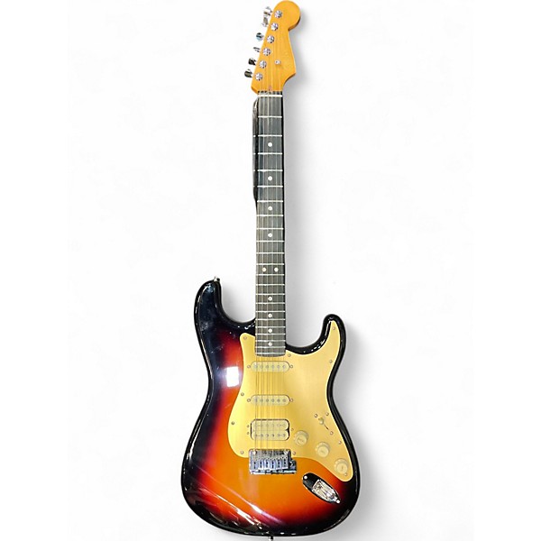 Used Fender AMERICAN ULTRA II STRATOCASTER HSS 3 Color Sunburst Solid Body Electric Guitar