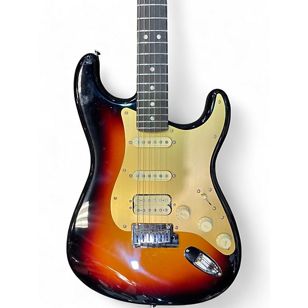 Used Fender AMERICAN ULTRA II STRATOCASTER HSS 3 Color Sunburst Solid Body Electric Guitar