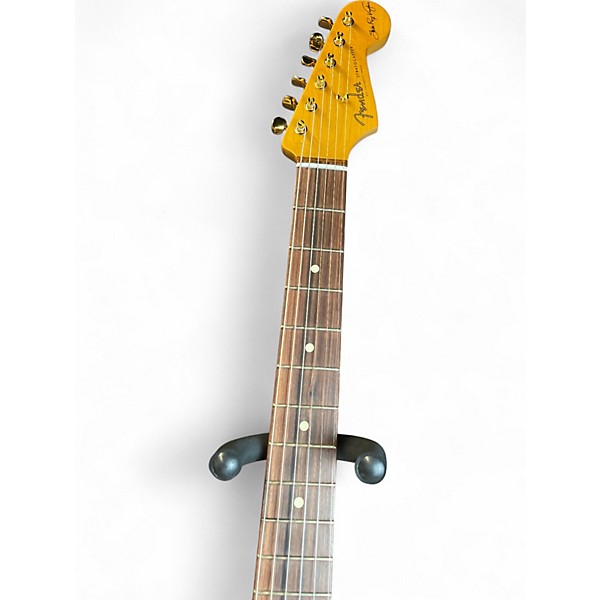 Used Fender Artist Series Stevie Ray Vaughan Stratocaster Sunburst Solid Body Electric Guitar