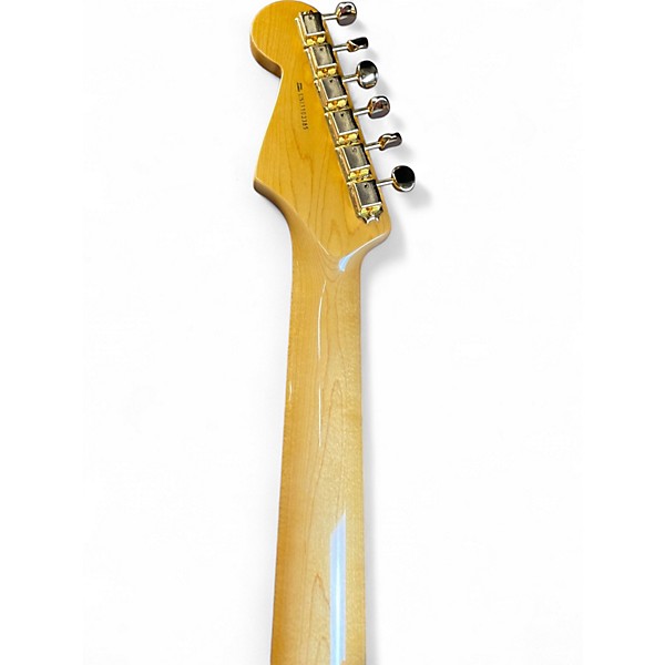 Used Fender Artist Series Stevie Ray Vaughan Stratocaster Sunburst Solid Body Electric Guitar