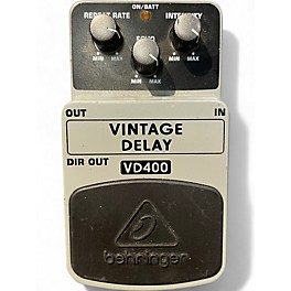 Used Behringer VD400 Vintage Delay Effect Pedal