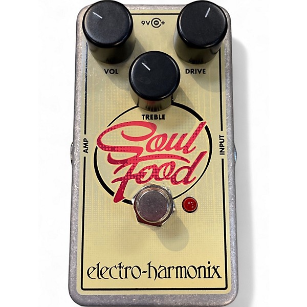 Used Electro-Harmonix Soul Food Overdrive Effect Pedal