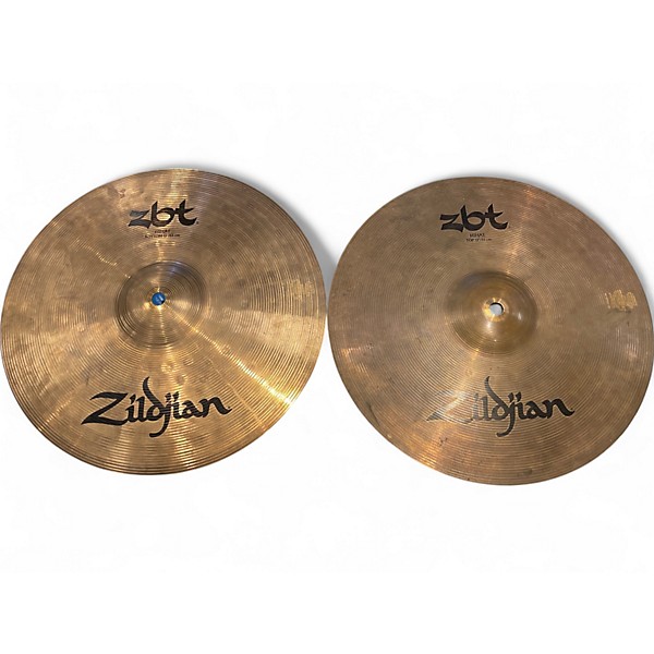 Used Zildjian 13in ZBT Hi Hat Pair Cymbal