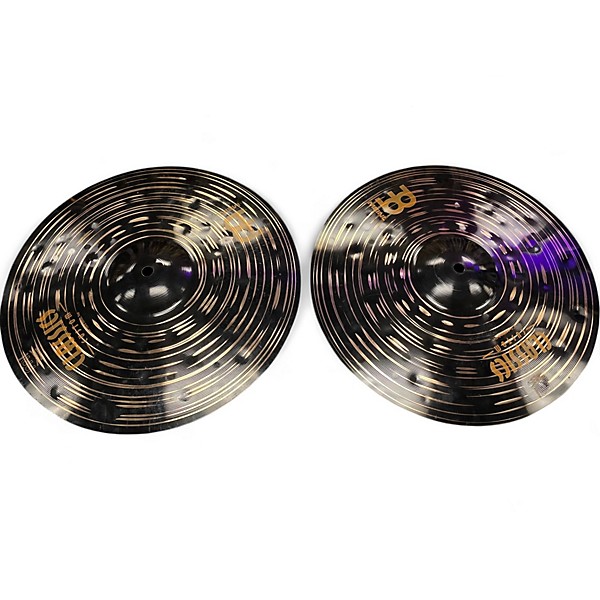 Used MEINL 14in Classics Custom 14" Dark Hihat Pair Cymbal