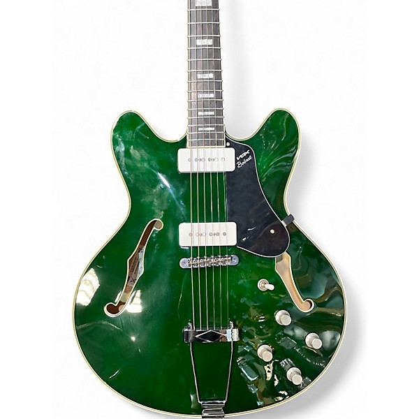 VOX Bobcat  グリーン Used VOX BOBCAT Green Hollow Body Electric Guitar Green