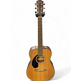 Used Fender CC60S LEFT HANDED Natural Acoustic Guitar