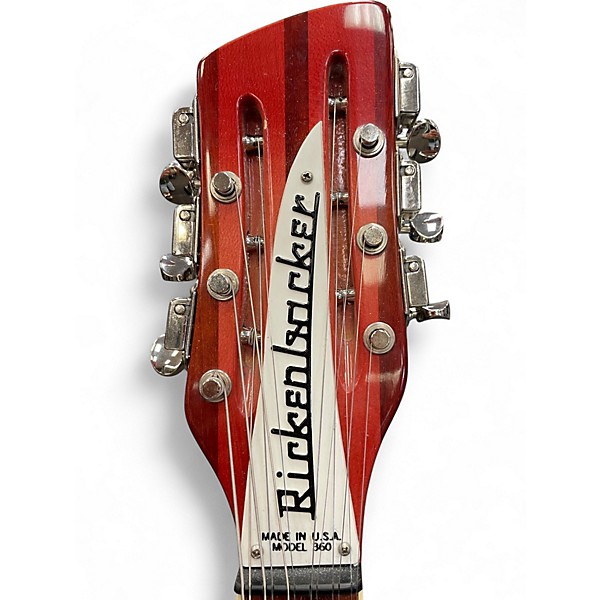 Vintage 1979 Rickenbacker 360/12 Fireglo Hollow Body Electric Guitar