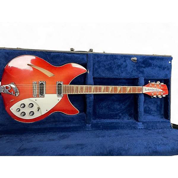 Vintage 1979 Rickenbacker 360/12 Fireglo Hollow Body Electric Guitar