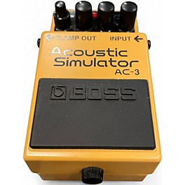 Used BOSS AC3 Acoustic Simulator Effect Pedal