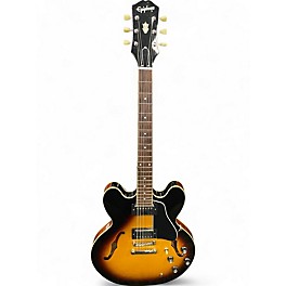Used Epiphone ES-335 INSPIRED BY GIBSON SUNBURST Hollow Body Electric Guitar