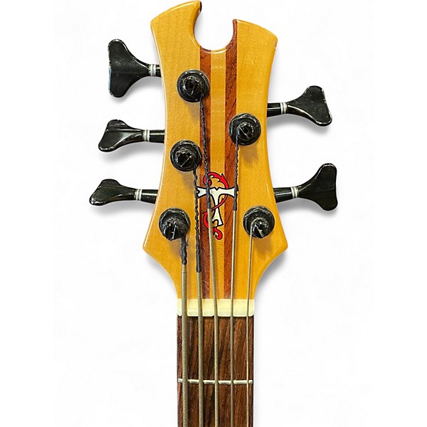 Used Tobias Standard V Natural Electric Bass Guitar