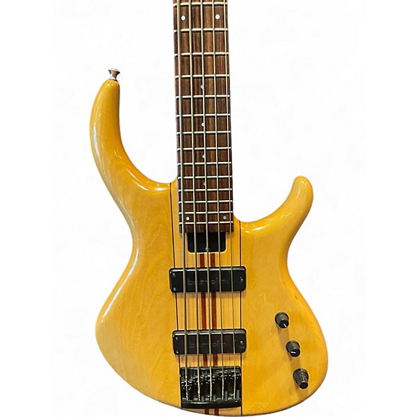 Used Tobias Standard V Natural Electric Bass Guitar