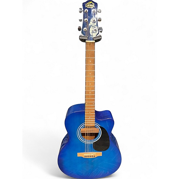 Used Laurel Canyon LA100TB Blue Acoustic Guitar,New Products : American Fashion Style Bags On Sale