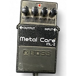 Used BOSS ML2 Metal Core Distortion Effect Pedal