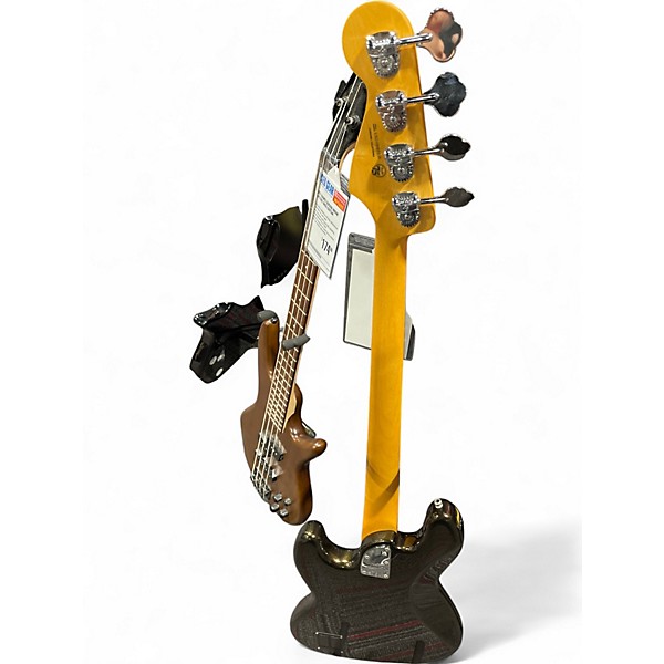 Used 2021 Fender American Ultra Jazz Bass Texas Tea Electric Bass Guitar