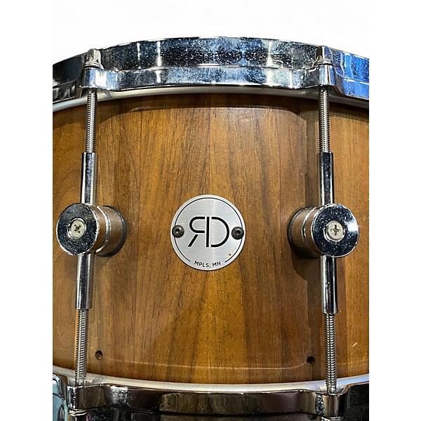 Used Risen Drum 14in stave oak snare oak Drum