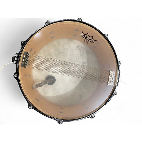 Used Slingerland 14in taiwan snare Black Drum