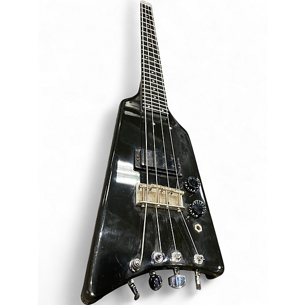 Used Kramer THE DUKE BASS Black Electric Bass Guitar