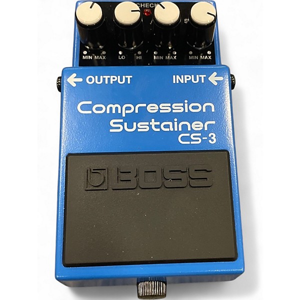 Used BOSS CS3 Compressor Sustainer Effect Pedal