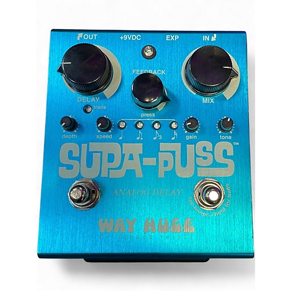 Used Way Huge Electronics WHE707 Supa Puss Delay Effect Pedal