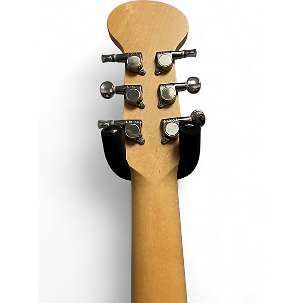 Used Jerry Jones BABY SITAR RED CRACKLE Harp Guitars