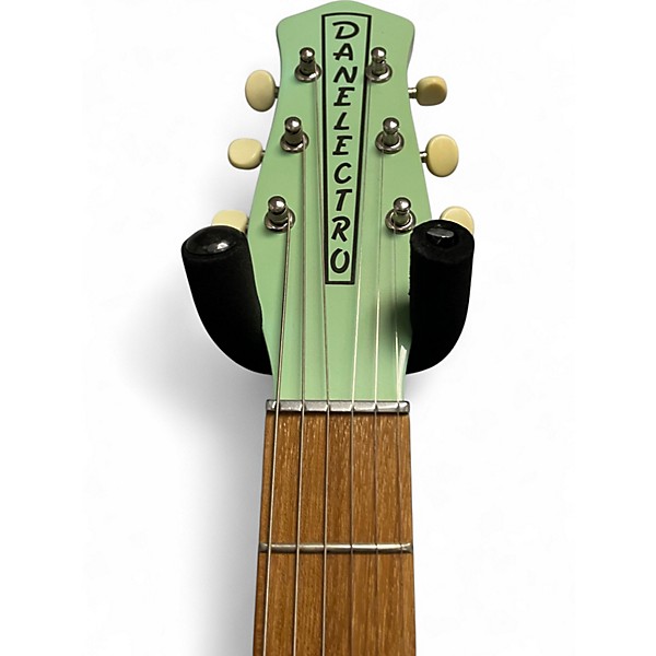 Used Danelectro 56 U-2 nifty aqua Solid Body Electric Guitar